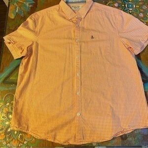 Mens Vintage Original Penguin by Musingwear Short Sleeve Shirt XL